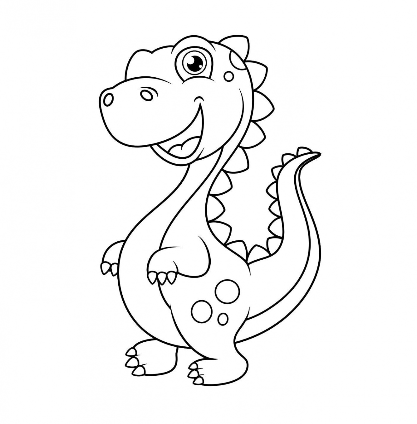 Printable Dinosaur Coloring Pages