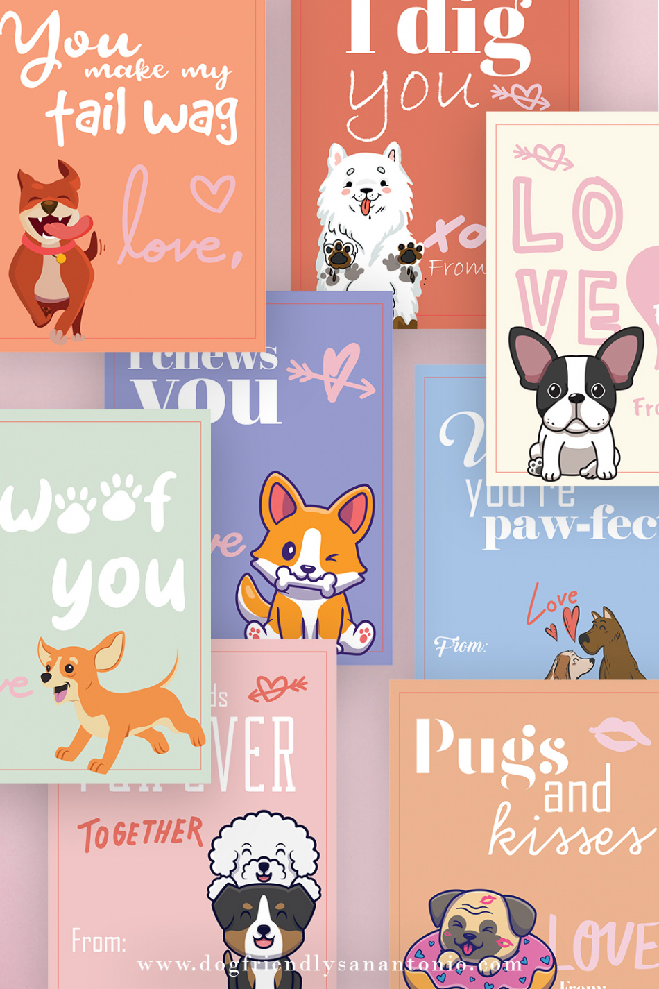 Printable Dog Valentine