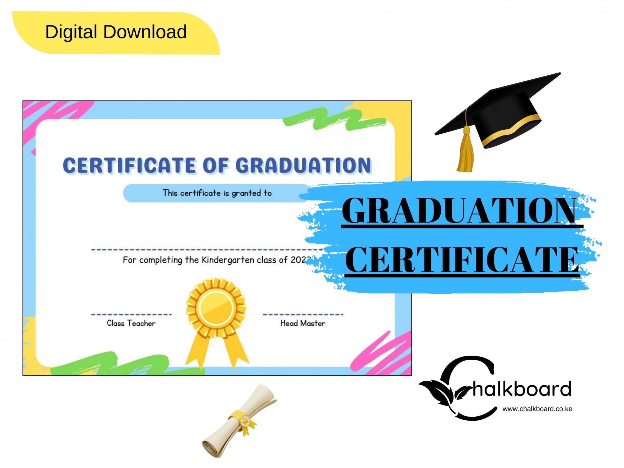 PRINTABLE GRADUATION CERTIFICATE – PDF