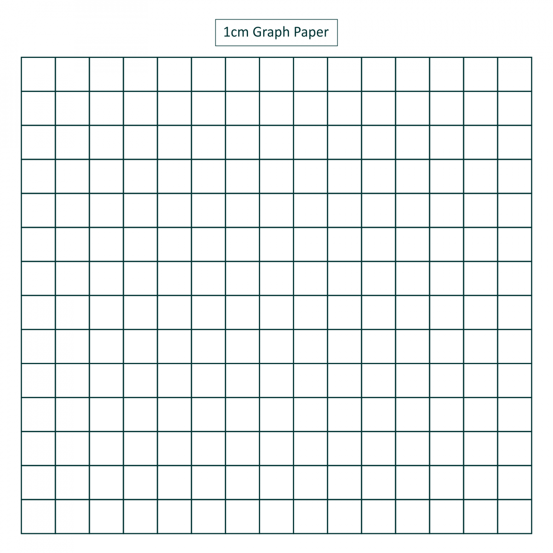 Printable Graph Paper  Cm Grid  Printable graph paper, Paper