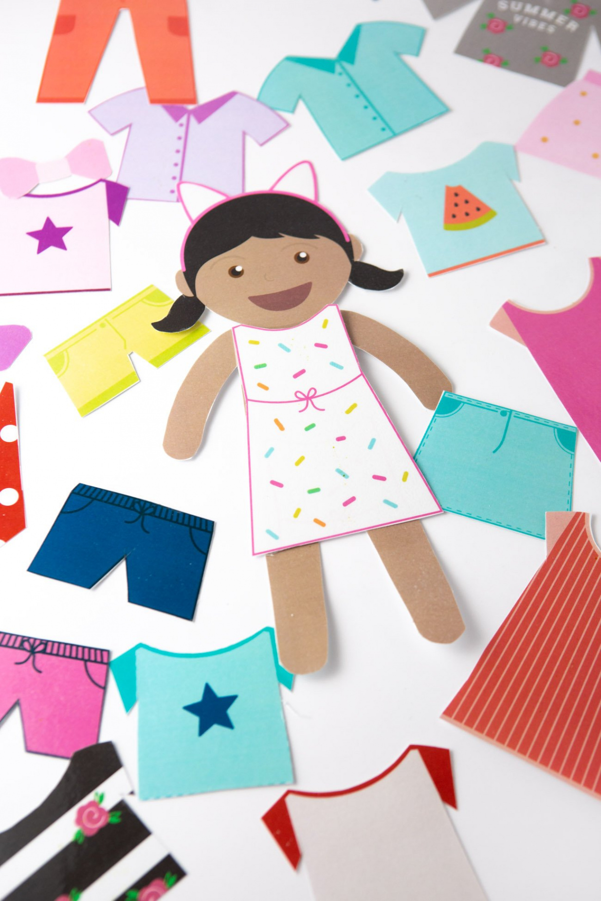 Printable Paper Dolls, Clothes, and Accessories - Design Eat Repeat