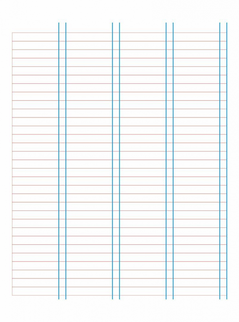 Printable Spreadsheets with Columns and Rows  Template printable