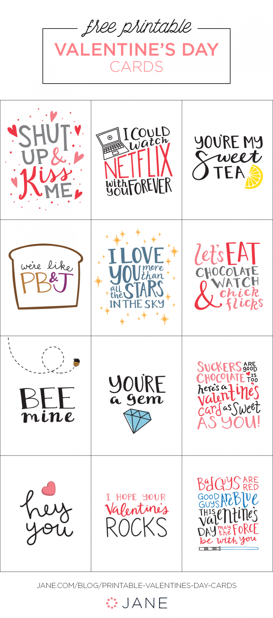 Printable Valentine