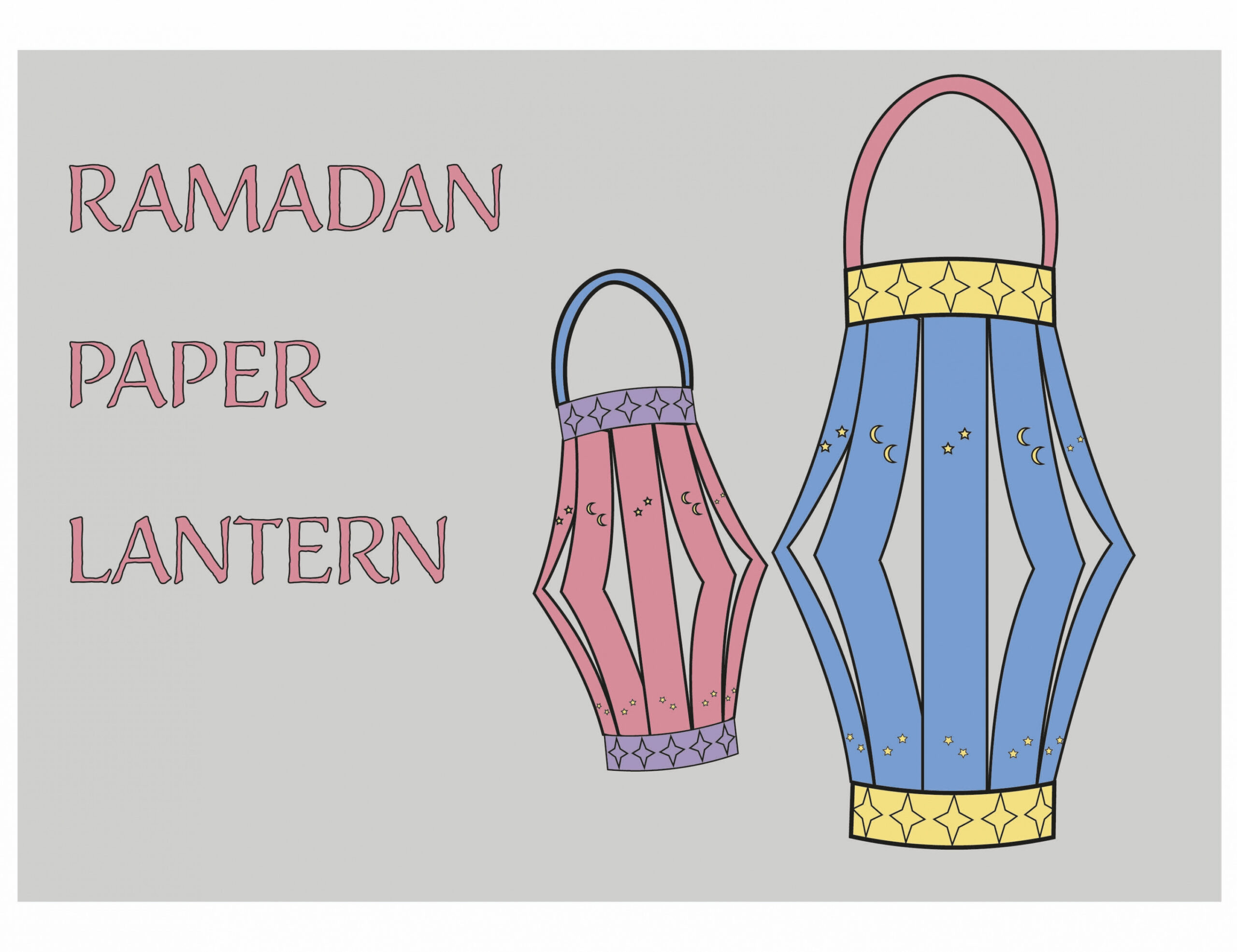 Printables - Ramadan Paper Lanterns  HP® United Kingdom