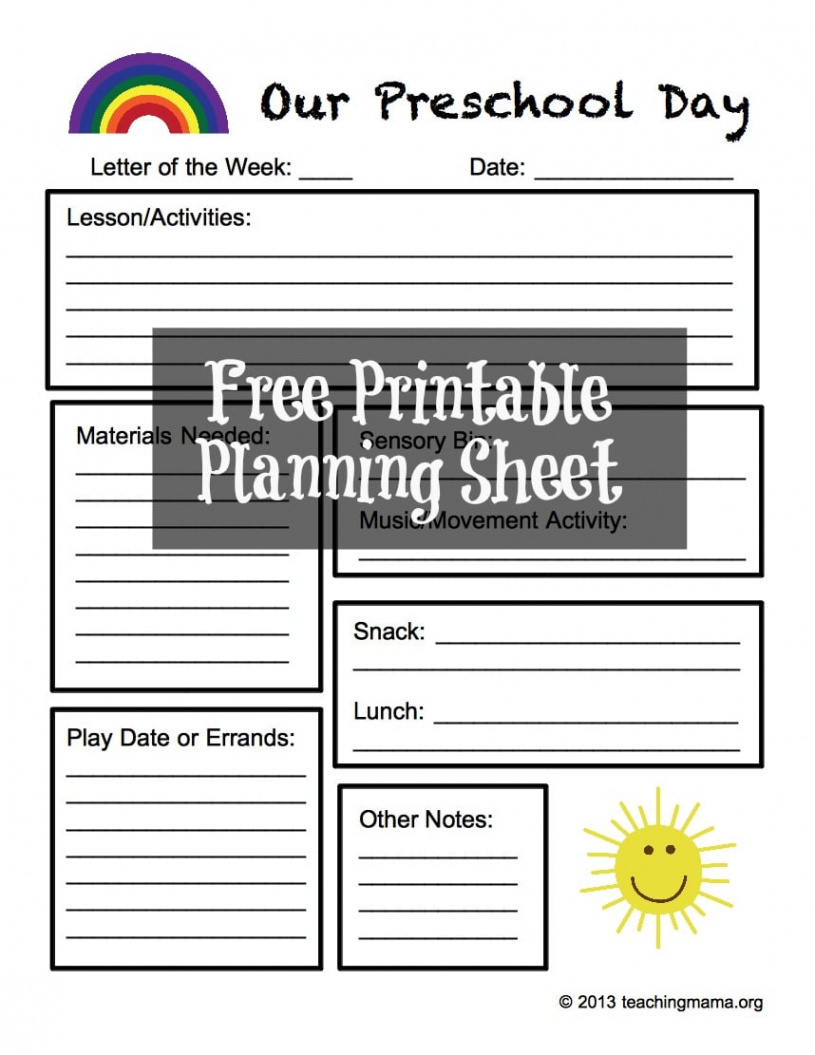 Printables - Teaching Mama