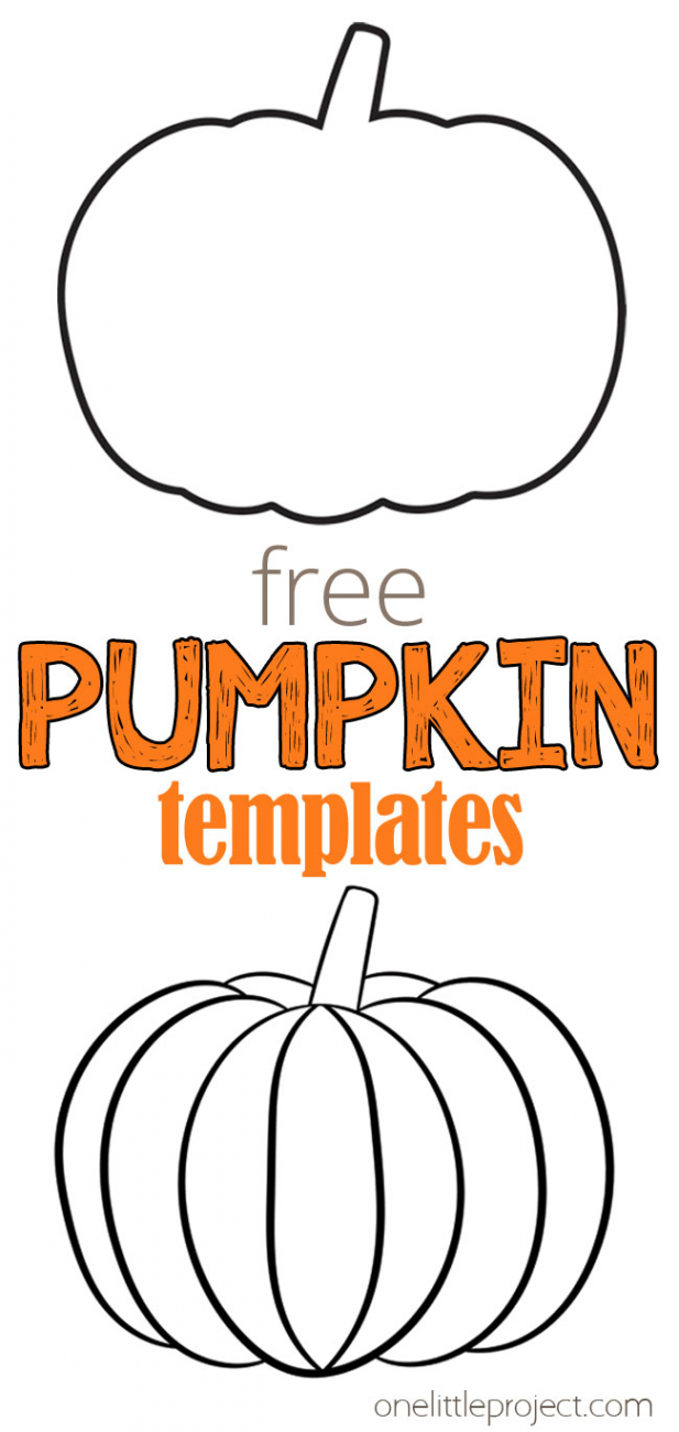 Pumpkin Template  Pumpkin template, Halloween preschool, Pumpkin