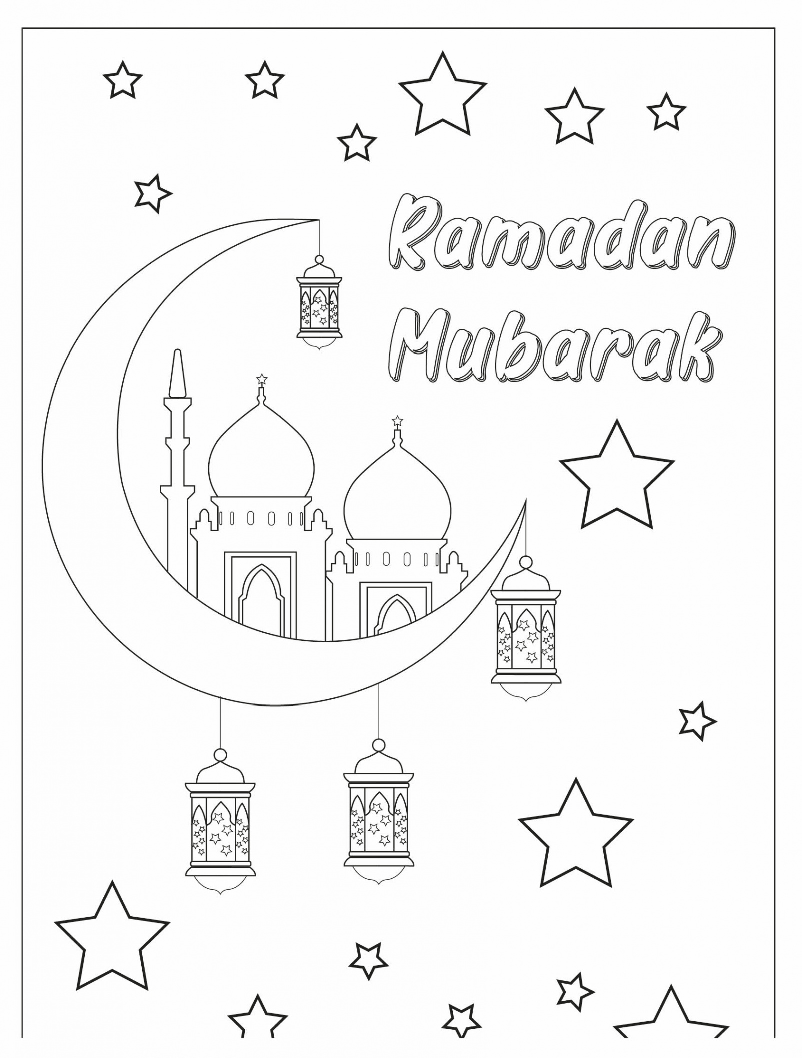 Ramadan Series - Free Colouring Pages & Printables  HP® United