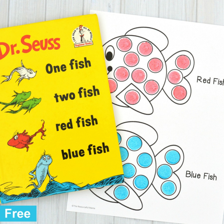 Red Fish Blue Fish Activity