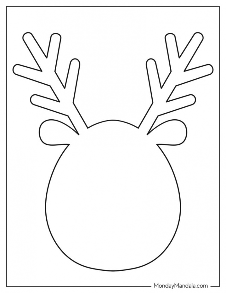 Reindeer Templates (Free PDF Printables)