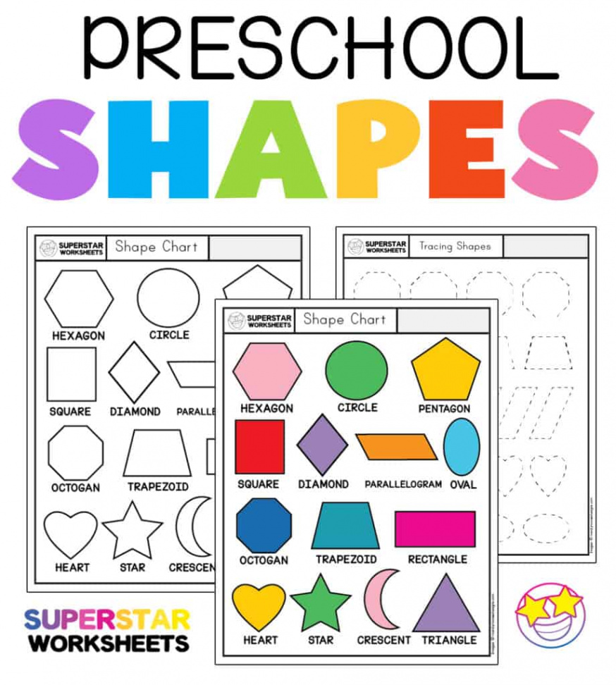 Shape Worksheets - Superstar Worksheets