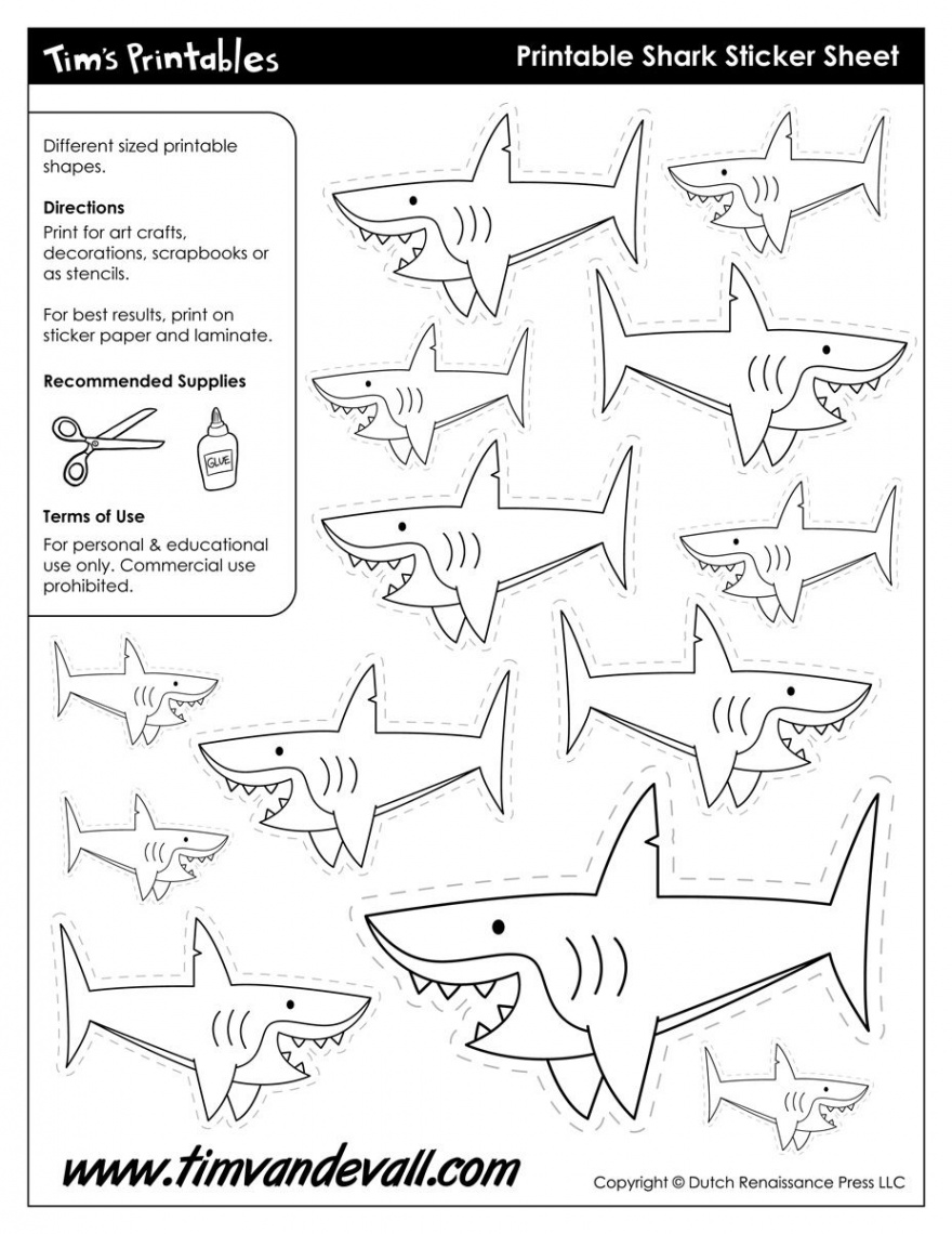 Shark Templates – Tim