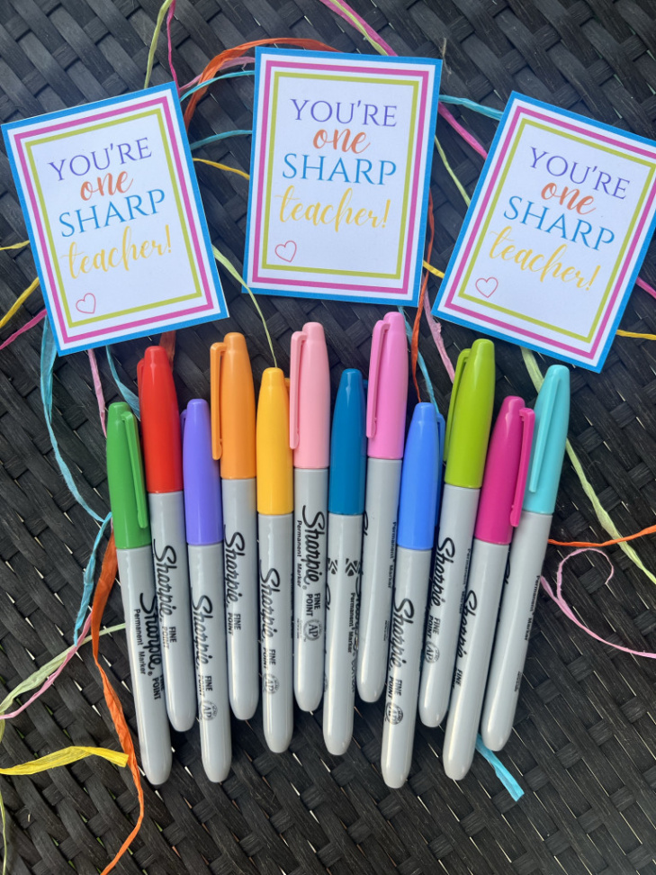 Sharp Teacher Appreciation Printable - Leah With Love