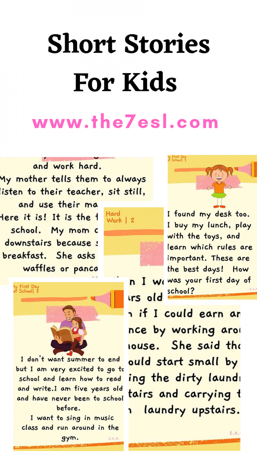 Short Stories For Kids – English Created Resources