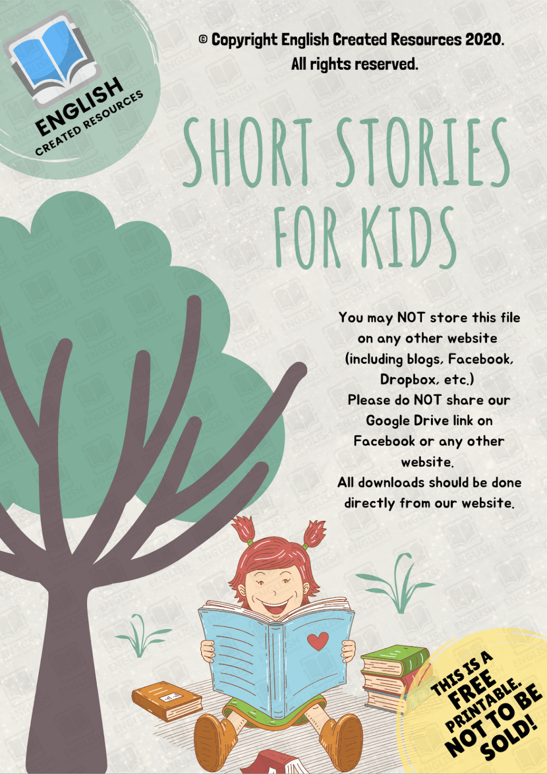 Short Stories For Kids – English Created Resources