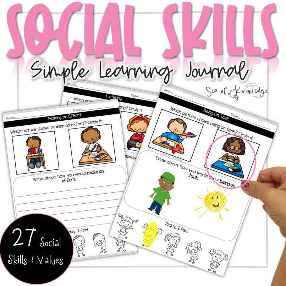 Social Skills Worksheets for Autism PDF Printables and Workbooks