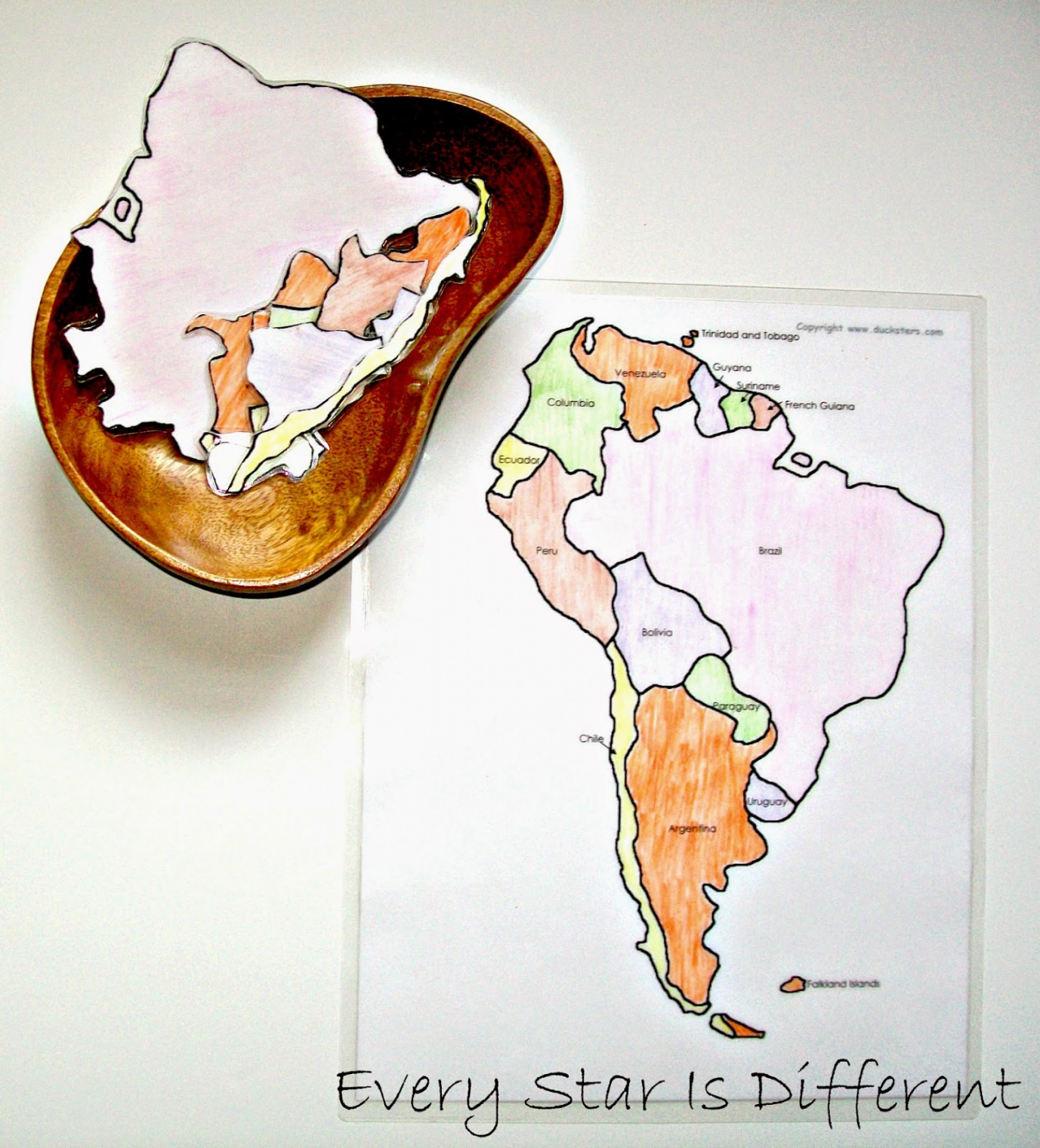 South America Unit w/ Free Printables - Every Star Is Different