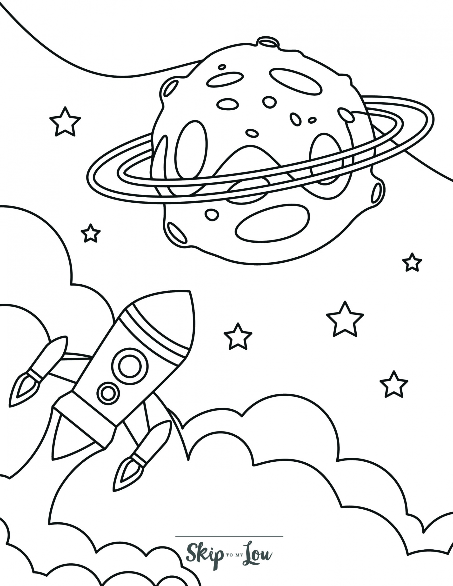 Space Coloring Pages - Free Printable Coloring Sheets  Skip To My Lou