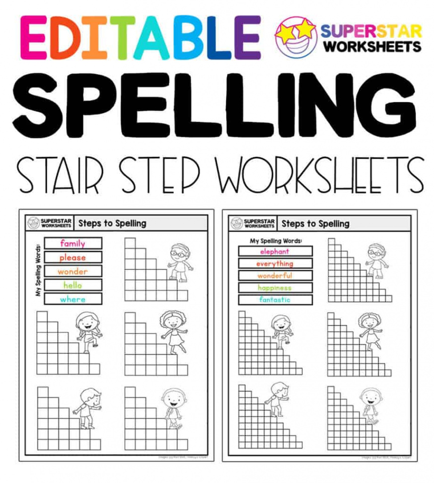 Spelling Worksheets - Superstar Worksheets