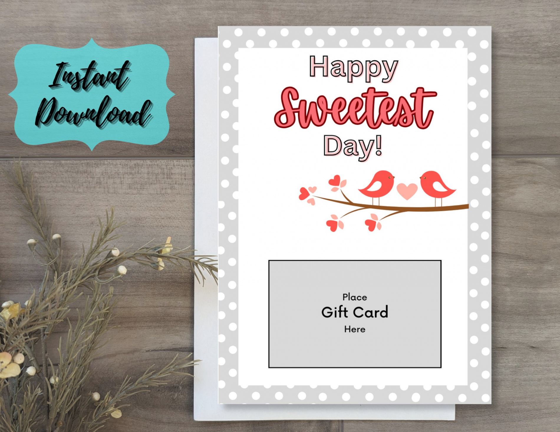 Sweetest Day Card Sweetest Day Gift Card Holder Sweetest Day - Etsy