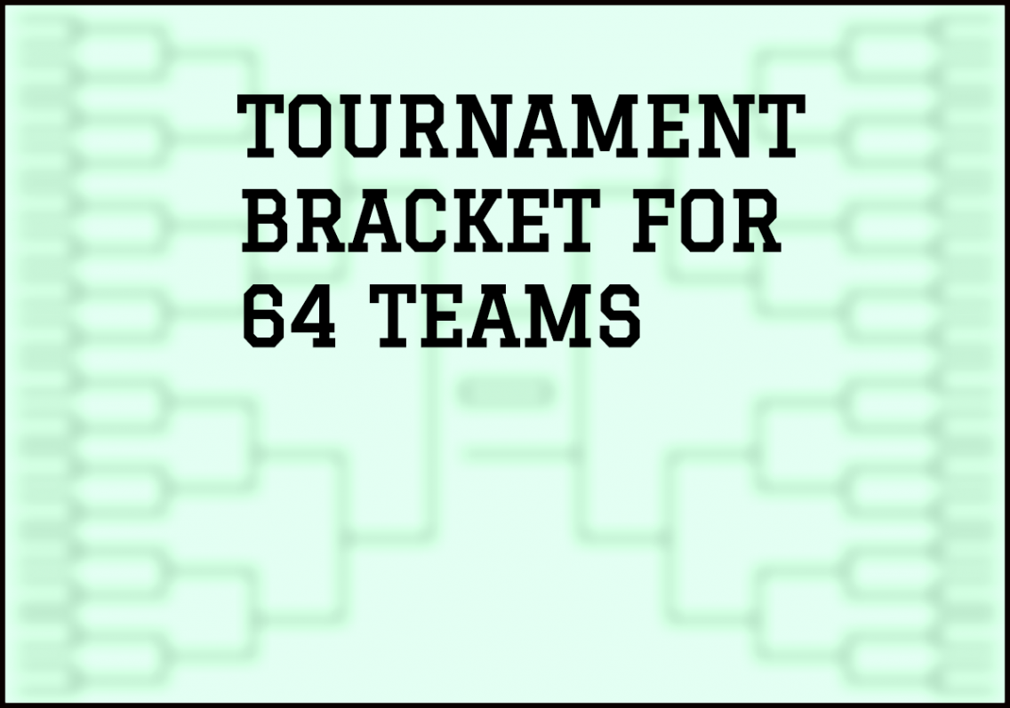 -Team Bracket: Printable Tournament Brackets for Basketball, Hockey