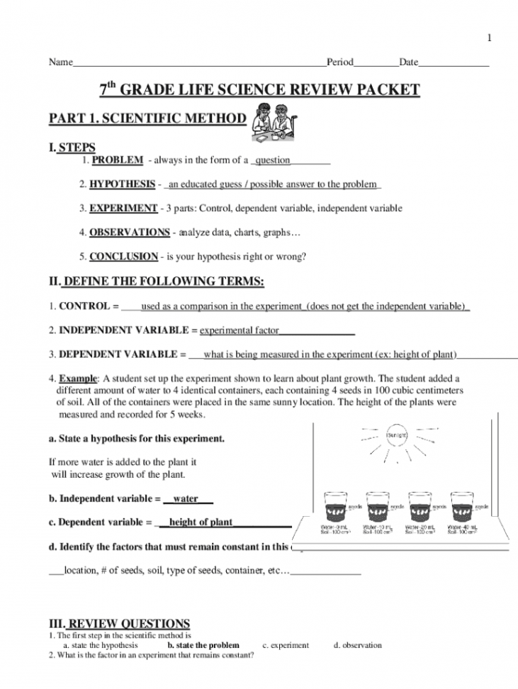 th Grade Life Science Worksheets Pdf - Fill Online, Printable