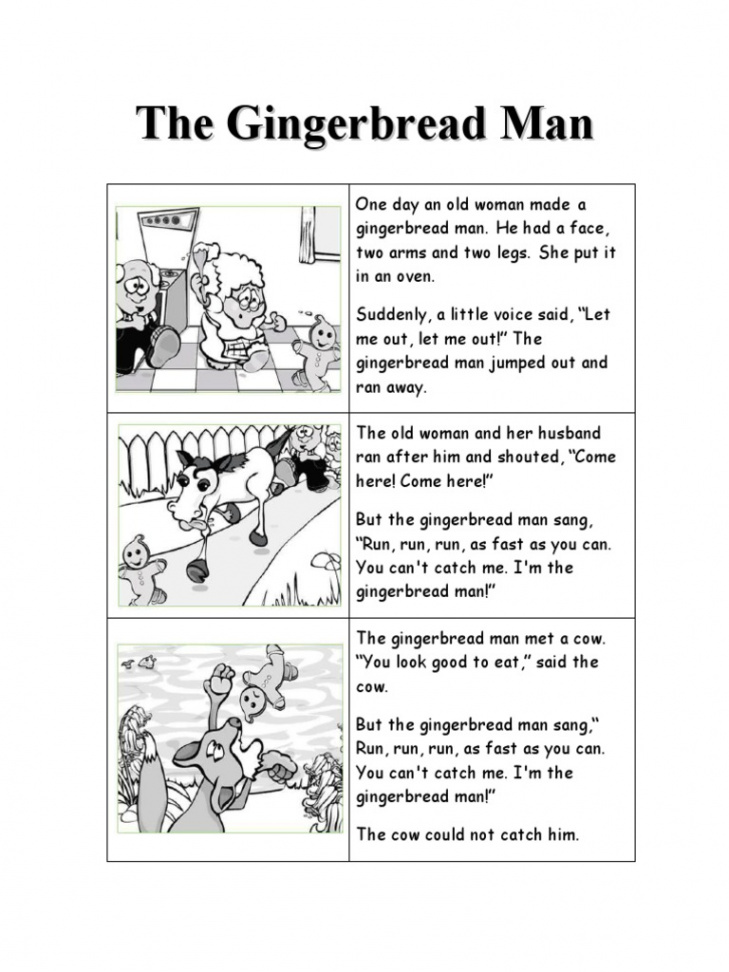 The Gingerbread Man  PDF