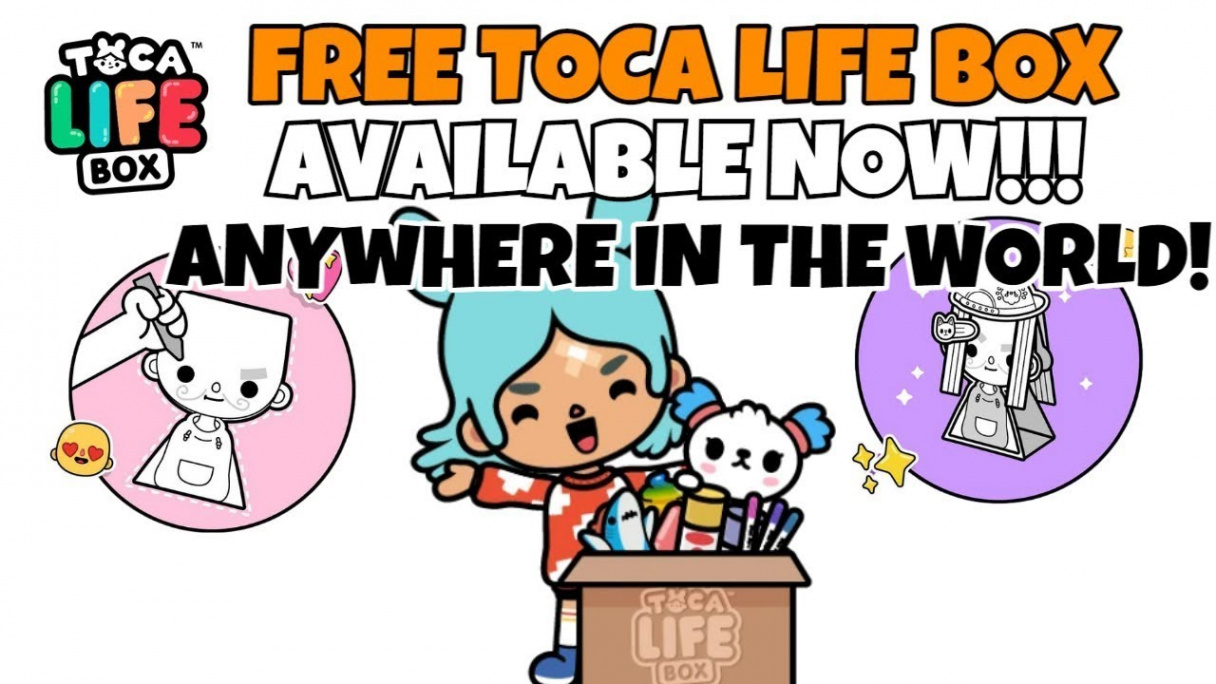 Toca Life Box FREE Download 📦😱💗  Free Toca Life Box Printables are out  now! Toca Boca Update