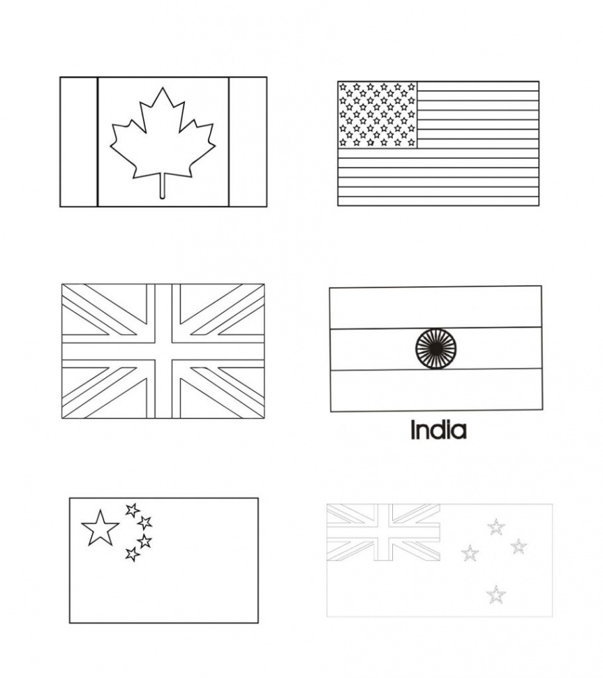 Top  Free Printable Country And World Flags Coloring Pages Online