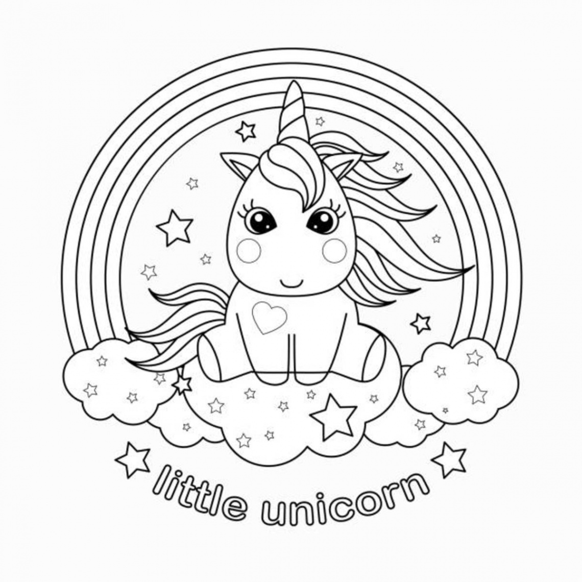 Unicorn Coloring Pages:  Free, Printable Sheets For Kids - Parade