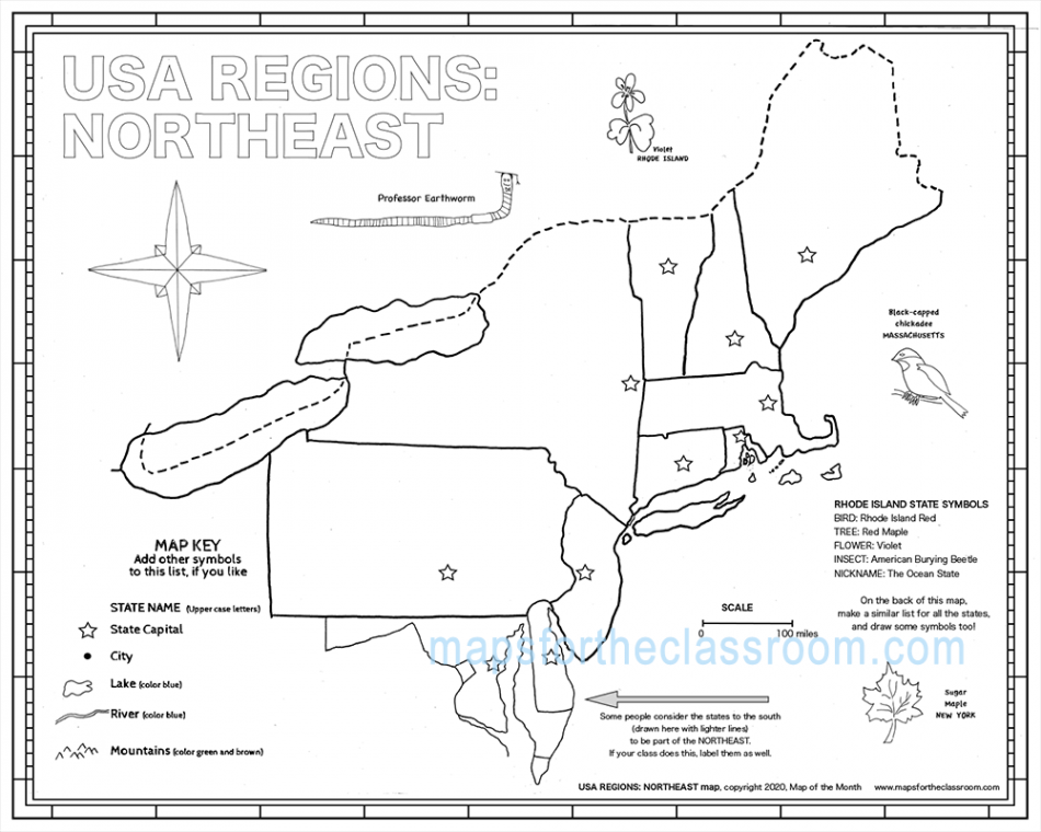 USA Regions – Northeast