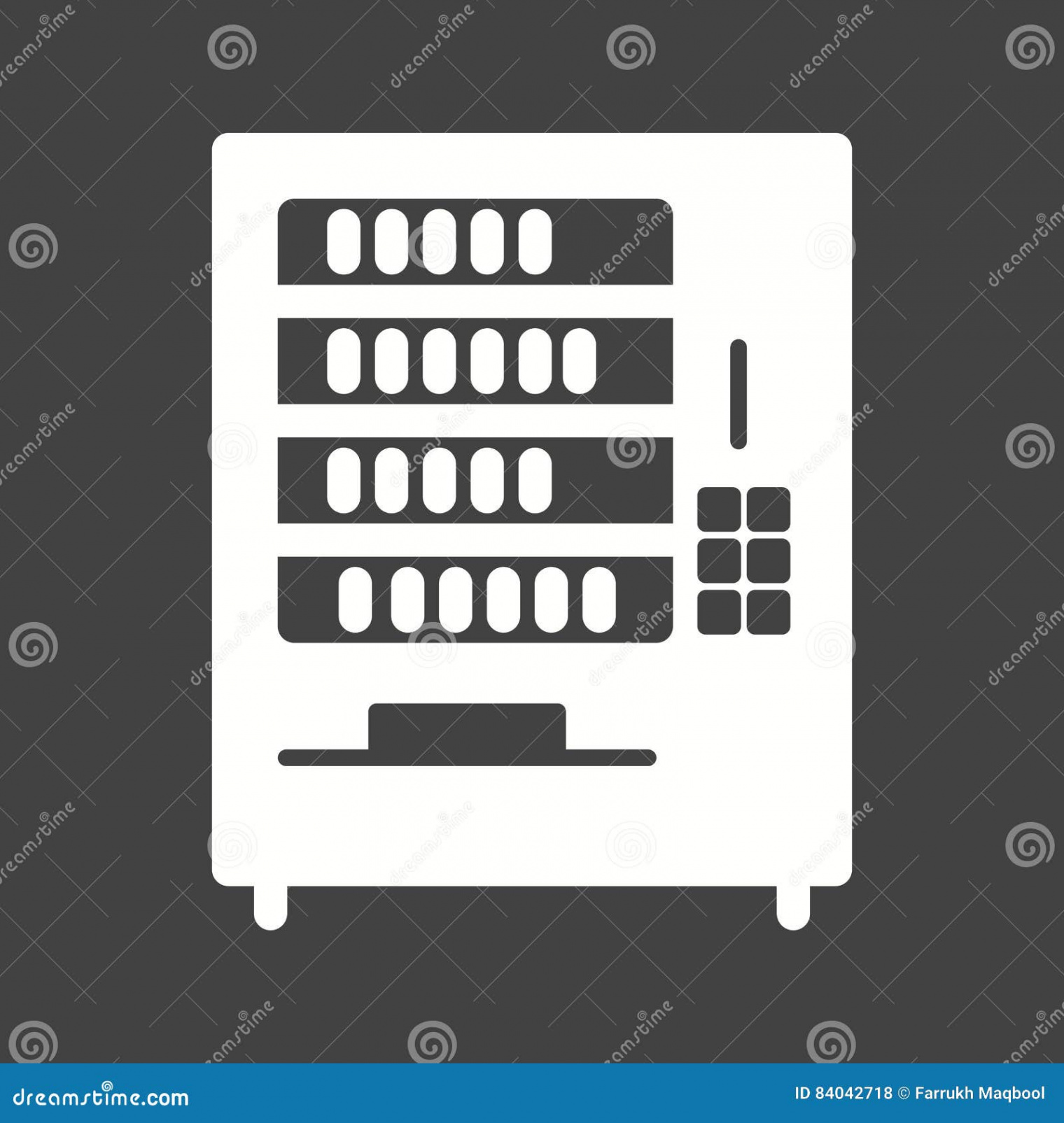 Vending Machine stock vector