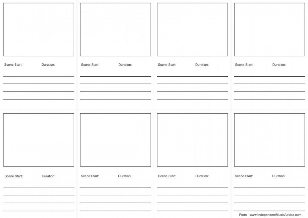 Video Storyboard Template  Storyboard template, Video storyboard