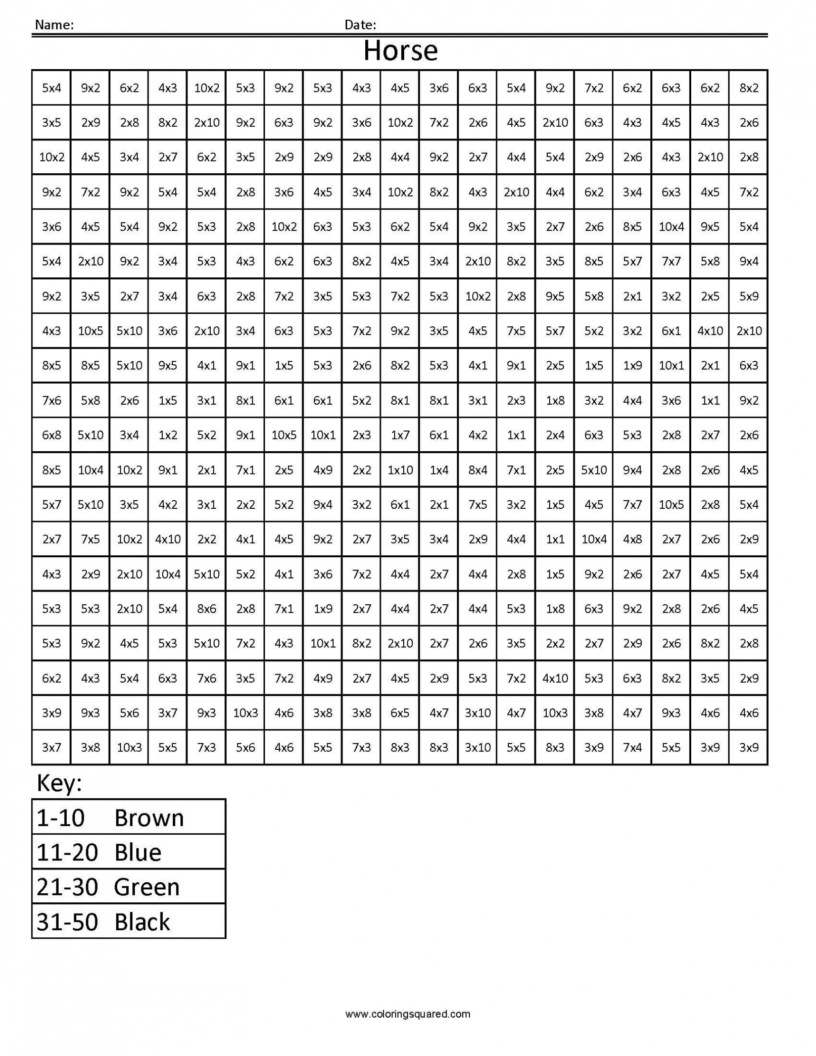 What is Coloring Squared? - Coloring Squared  Multiplication