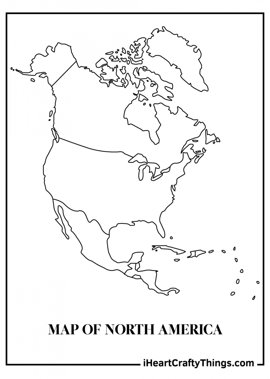 World Map Coloring Pages (% Free Printables)