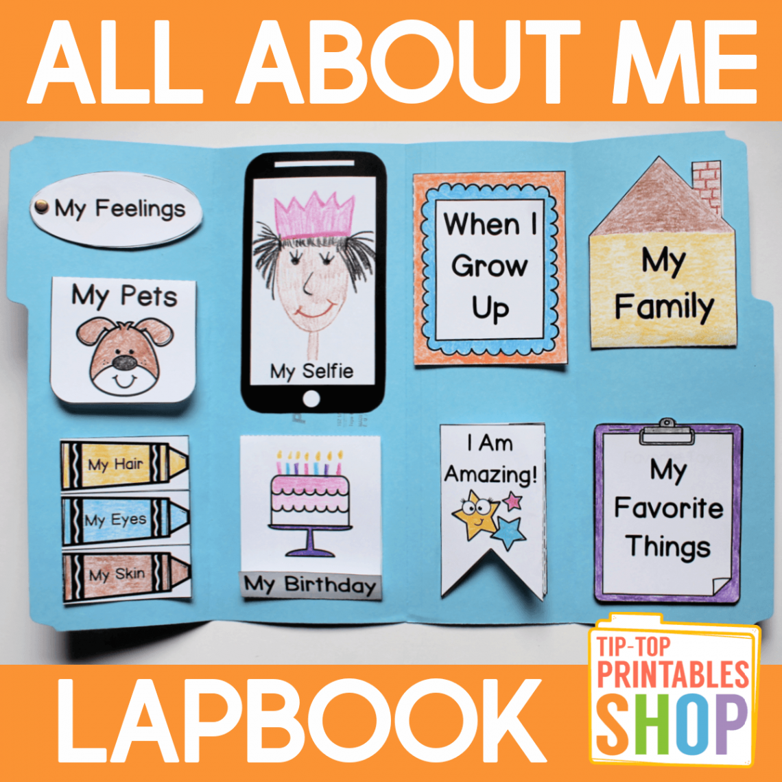 All About Me Lapbook