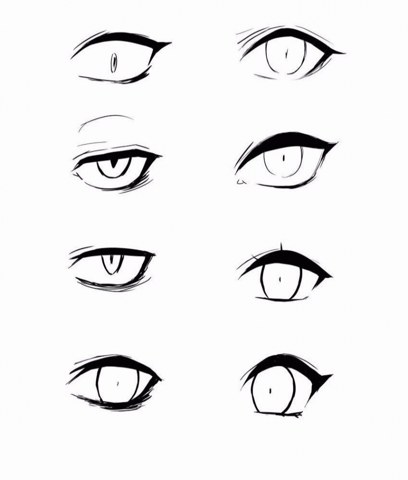个Anime Eye Reference 点子