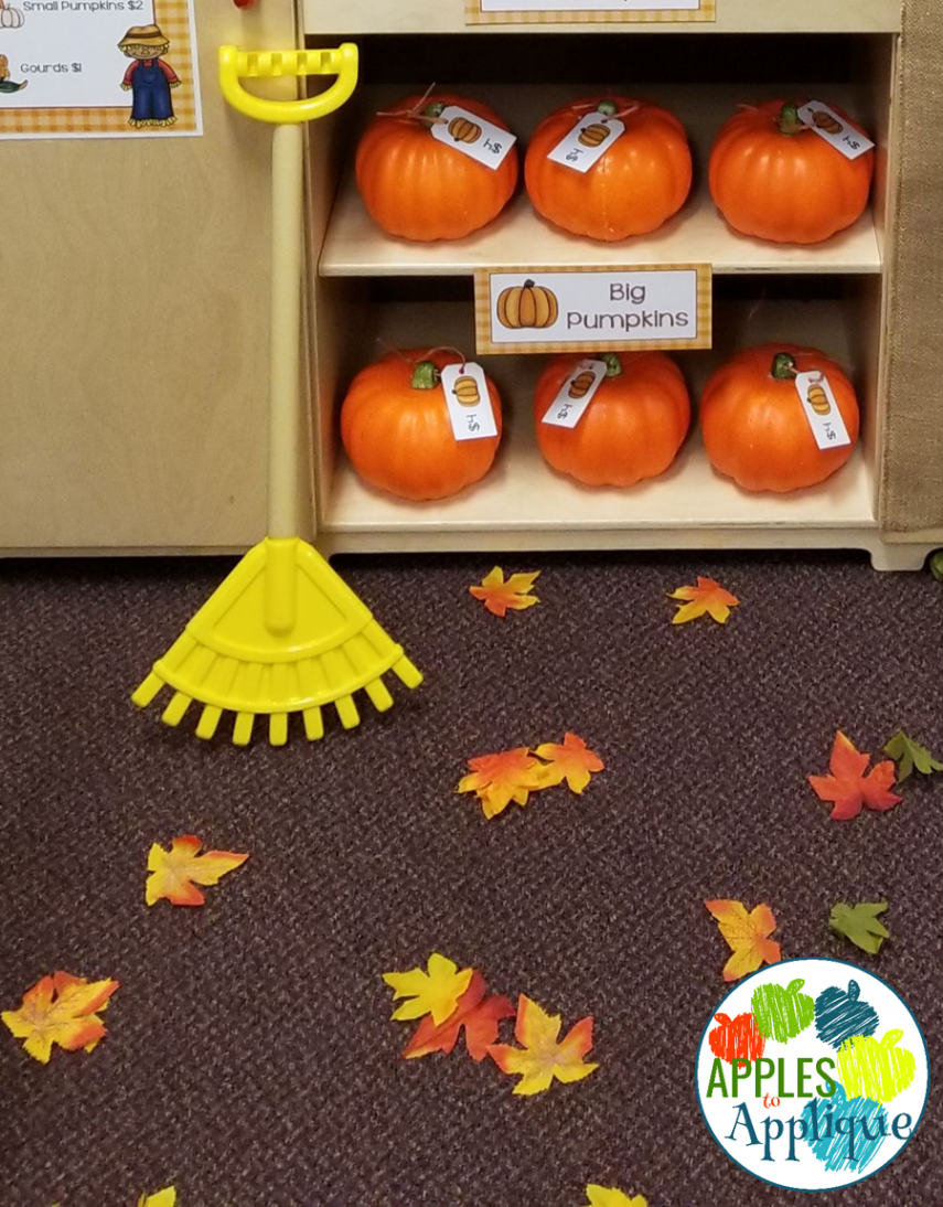 Apples to Applique: Pumpkin Patch Dramatic Play