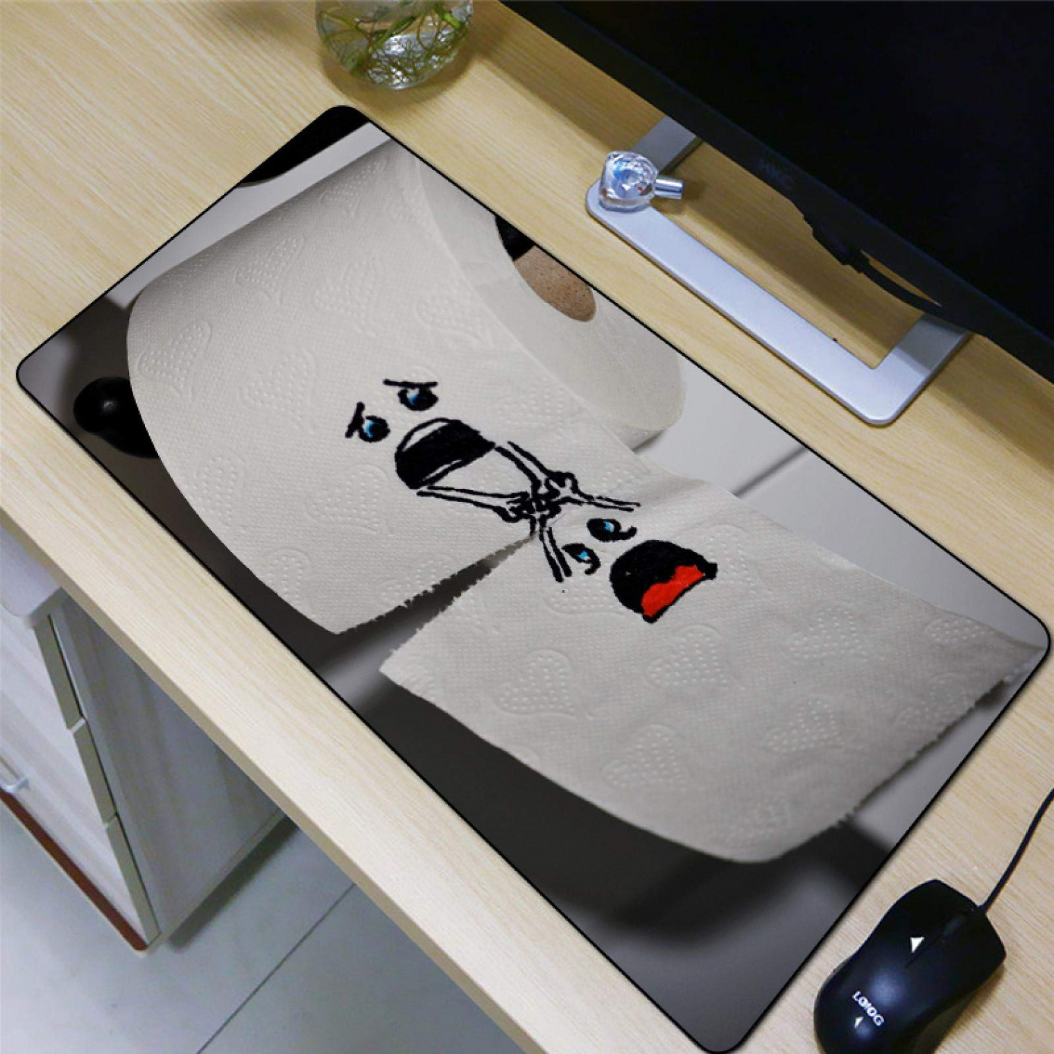 Azbza Gaming Mouse Pad XXL Interesting Drawing Ideas – Gaming