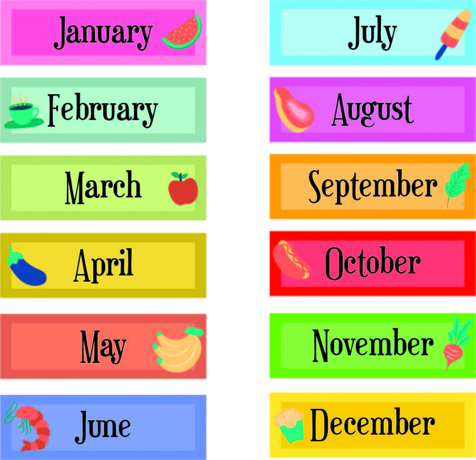 Best Printable Calendar Month Labels PDF for Free at Printablee