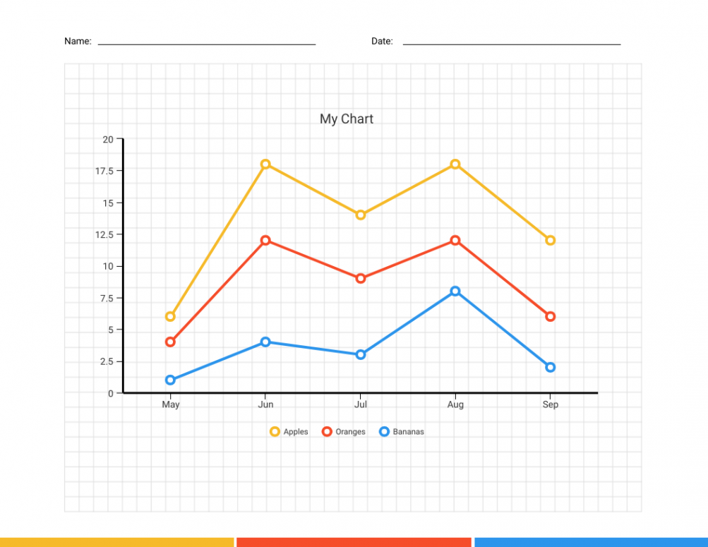 Blank Line Graph Template Free - Venngage