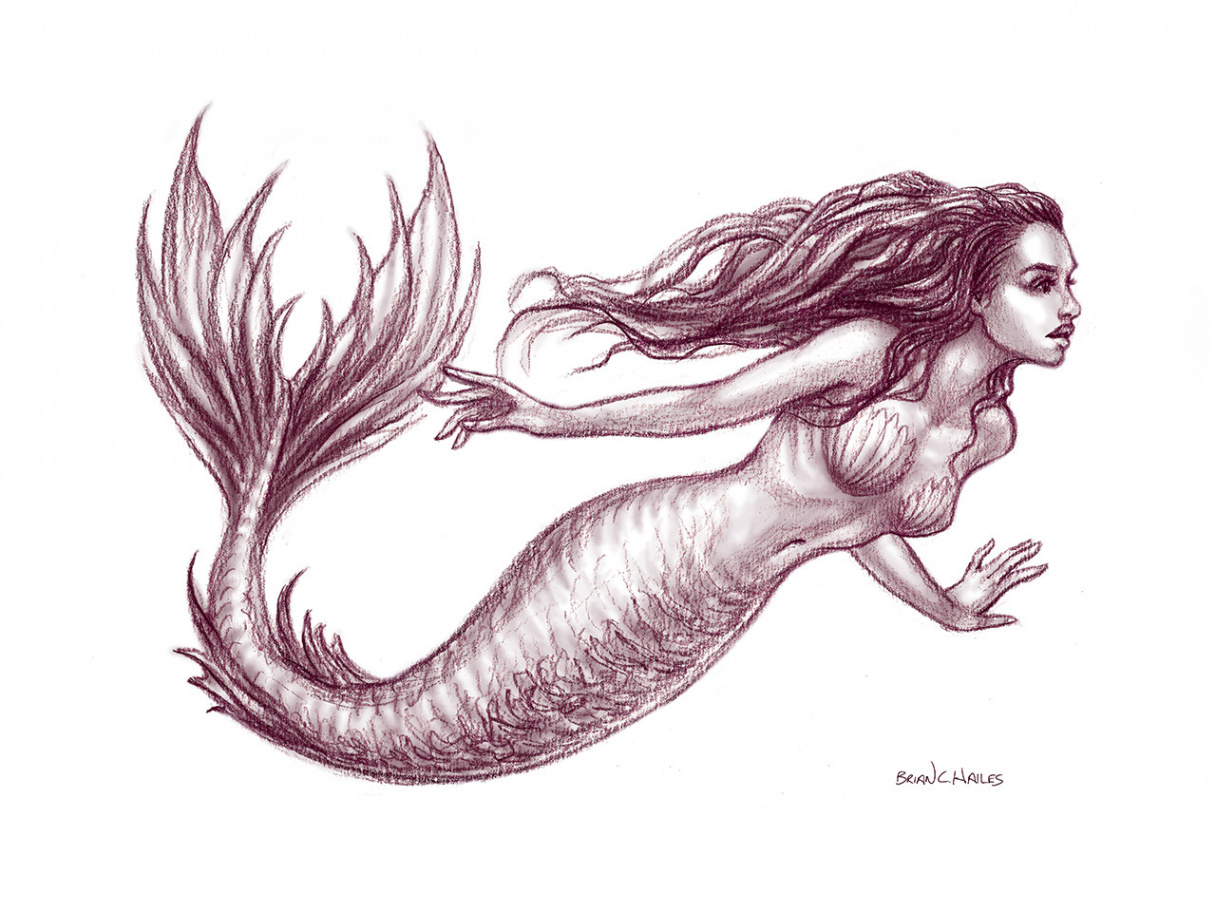 Brian C Hailes - Mermaid