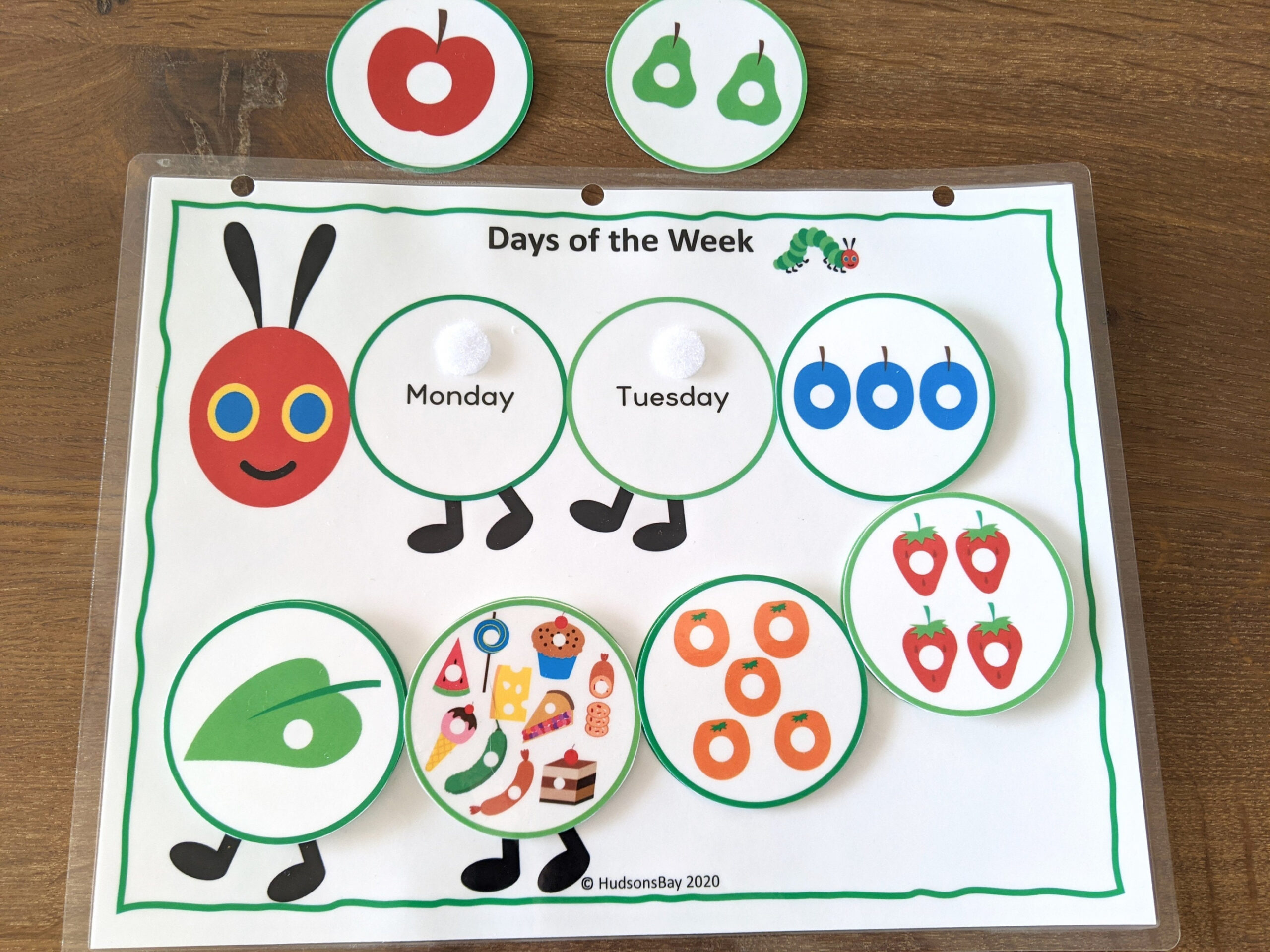 BUSY BOOK PRINTABLE The Very Hungry Caterpillar Activity - Etsy