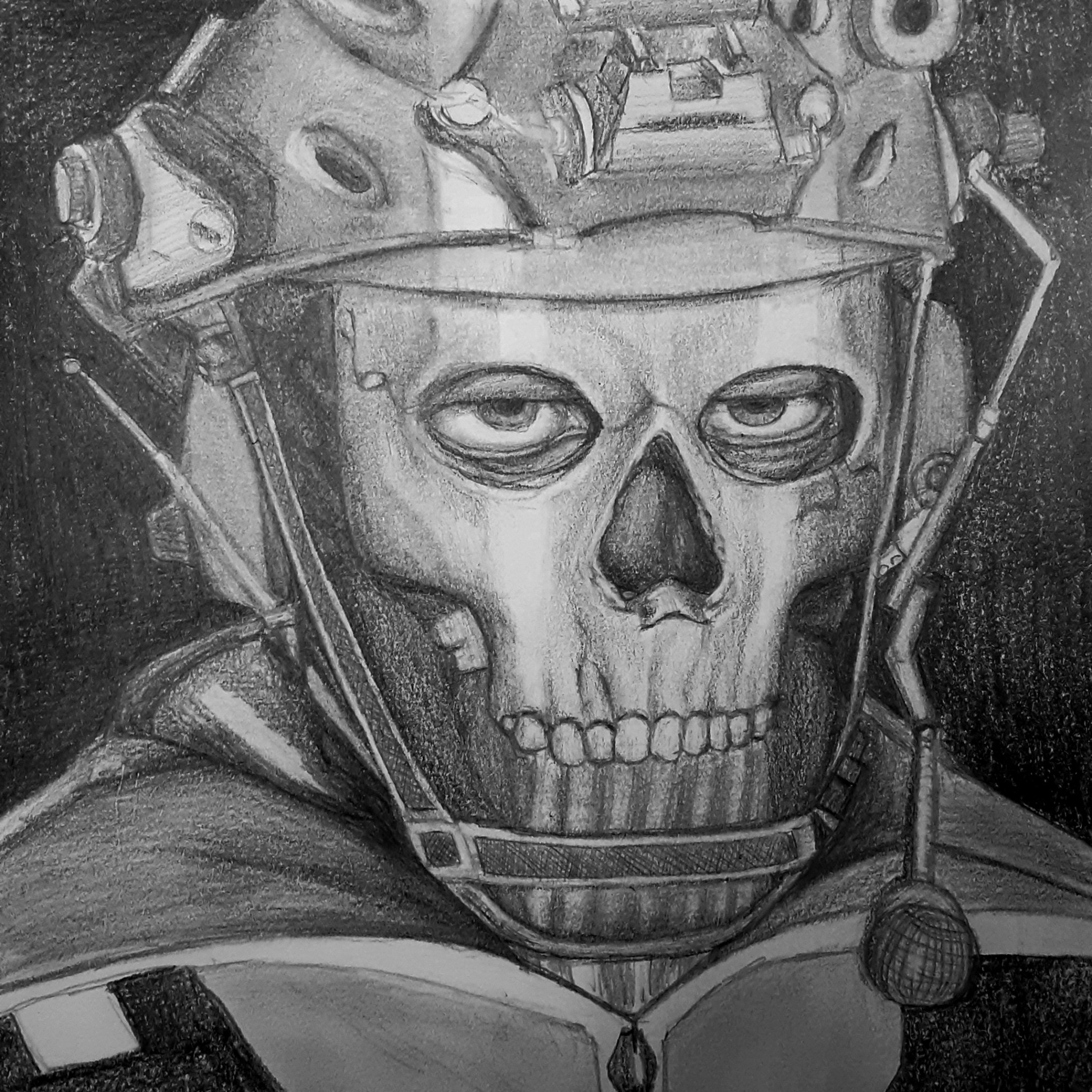 Call of Duty: Modern Warfare II Ghost Drawing by bbrigfx on DeviantArt