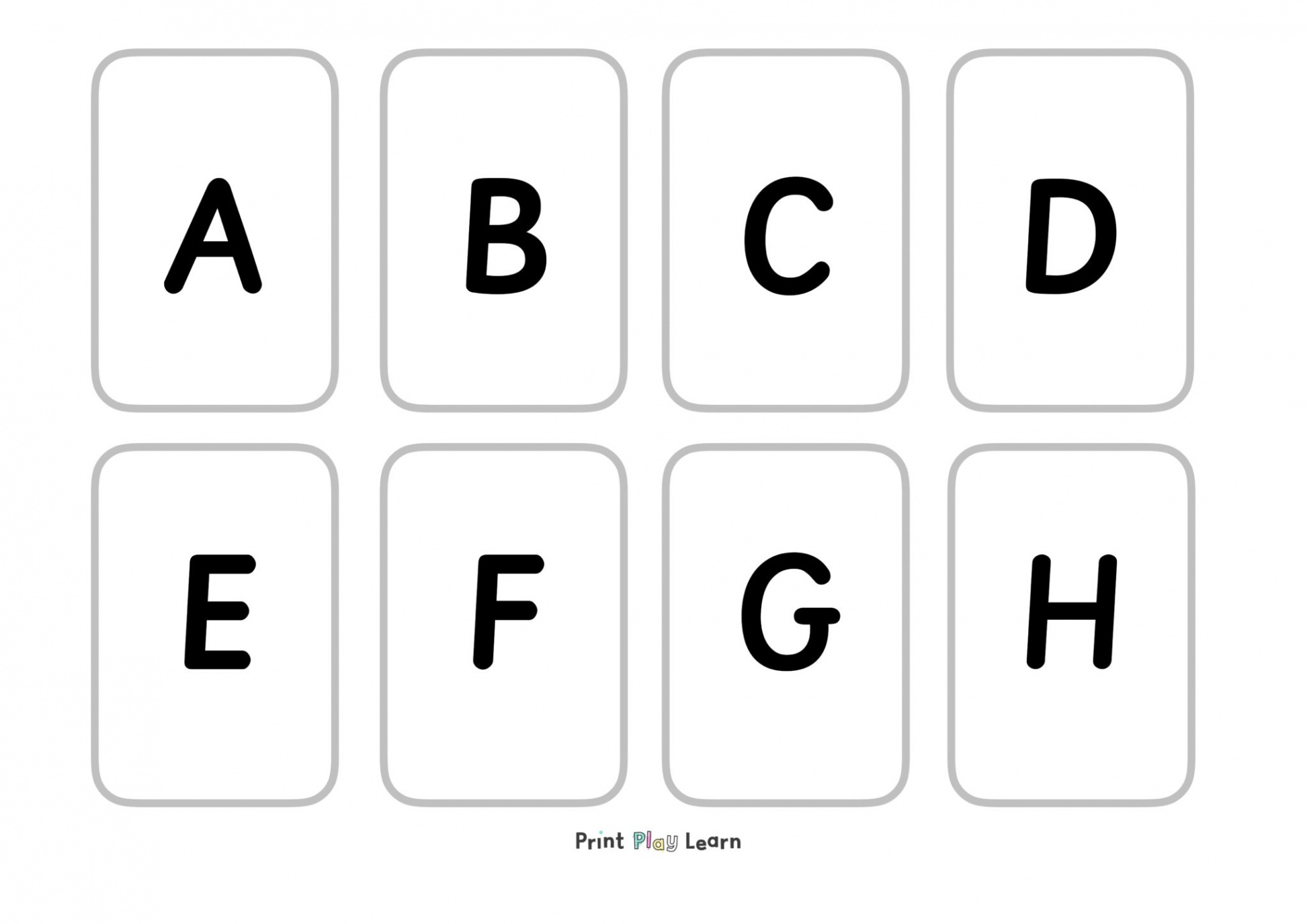 capital letters - Page  - Free Teaching Resources - Print Play Learn