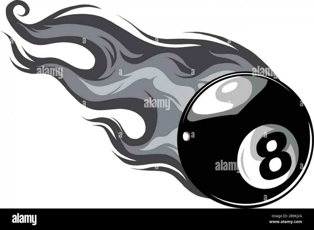 Cartoon eight ball hi-res stock photography and images - Alamy