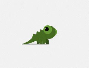 Cool Animated Lizard And Crocodile Gifs  Ilustraciones