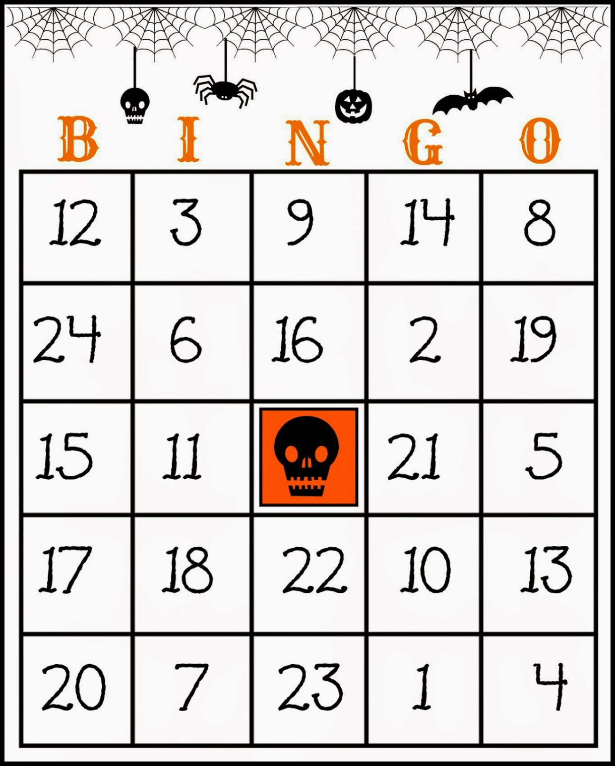 Crafty in Crosby: Free Printable Halloween Bingo Game