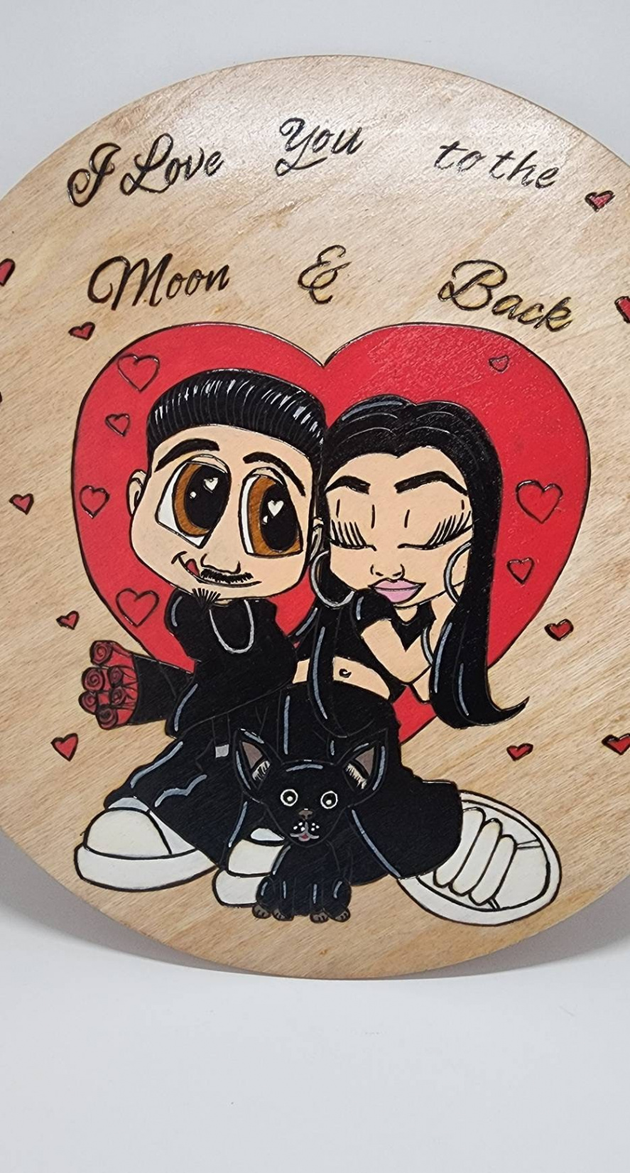 Custom Cartoon couple Chicano Love chicano love - Etsy