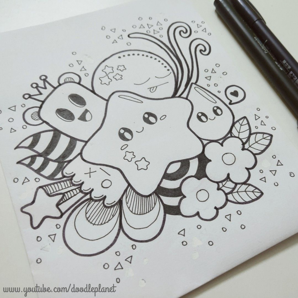 Cute Doodle Art  Cute doodles drawings, Cute doodle art, Easy