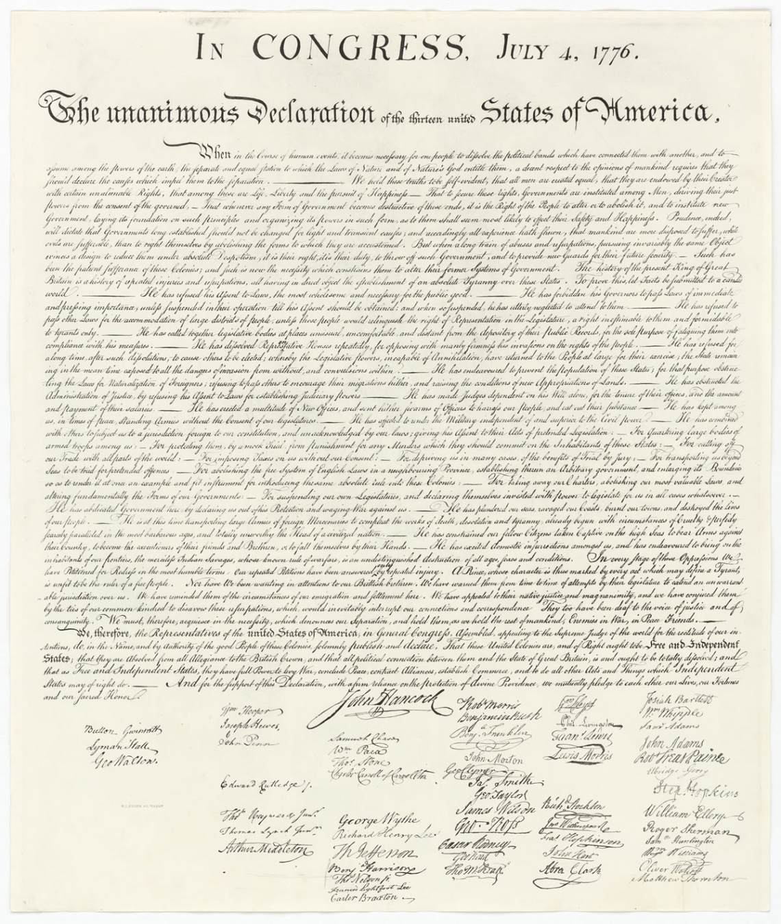 Declaration of Independence